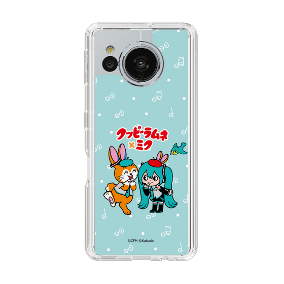 Slim Protection Case［ Hatsune Miku × Kuppy Ramune – Hatsune Miku × Kuppy – Chibi Illustration ］