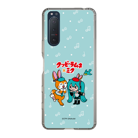 Slim Protection Case［ Hatsune Miku × Kuppy Ramune – Hatsune Miku × Kuppy – Chibi Illustration ］