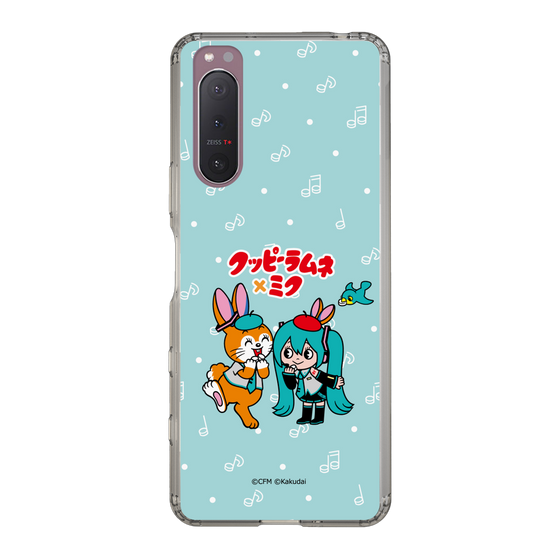 Slim Protection Case［ Hatsune Miku × Kuppy Ramune – Hatsune Miku × Kuppy – Chibi Illustration ］