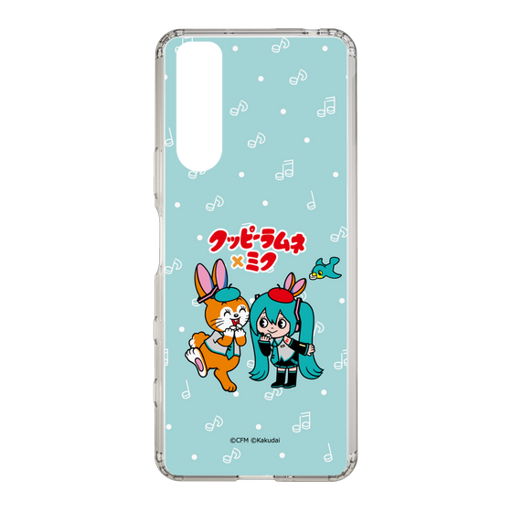 Slim Protection Case［ Hatsune Miku × Kuppy Ramune – Hatsune Miku × Kuppy – Chibi Illustration ］