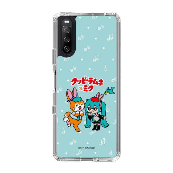 Slim Protection Case［ Hatsune Miku × Kuppy Ramune – Hatsune Miku × Kuppy – Chibi Illustration ］