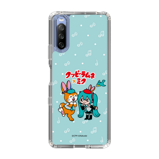 Slim Protection Case［ Hatsune Miku × Kuppy Ramune – Hatsune Miku × Kuppy – Chibi Illustration ］