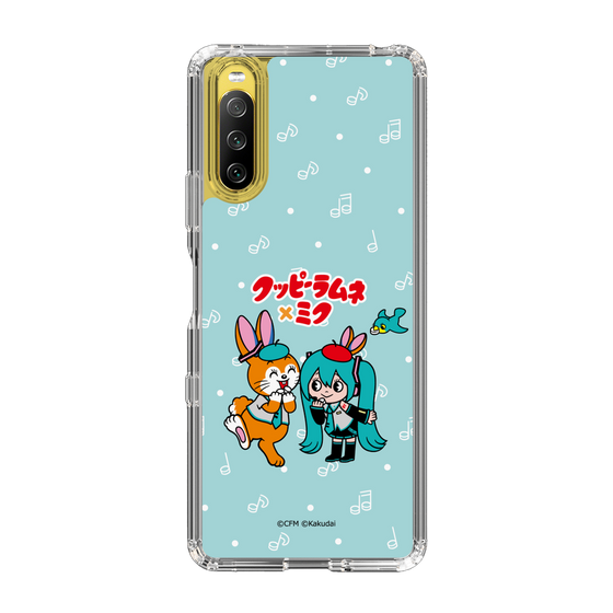 Slim Protection Case［ Hatsune Miku × Kuppy Ramune – Hatsune Miku × Kuppy – Chibi Illustration ］