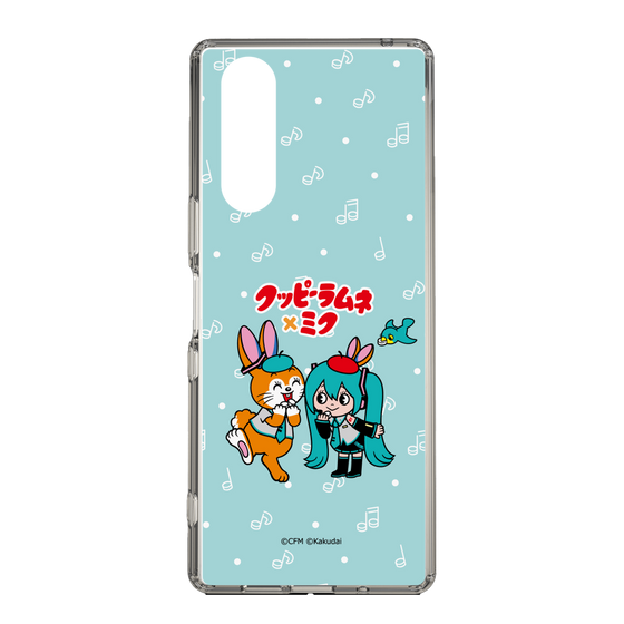 Slim Protection Case［ Hatsune Miku × Kuppy Ramune – Hatsune Miku × Kuppy – Chibi Illustration ］