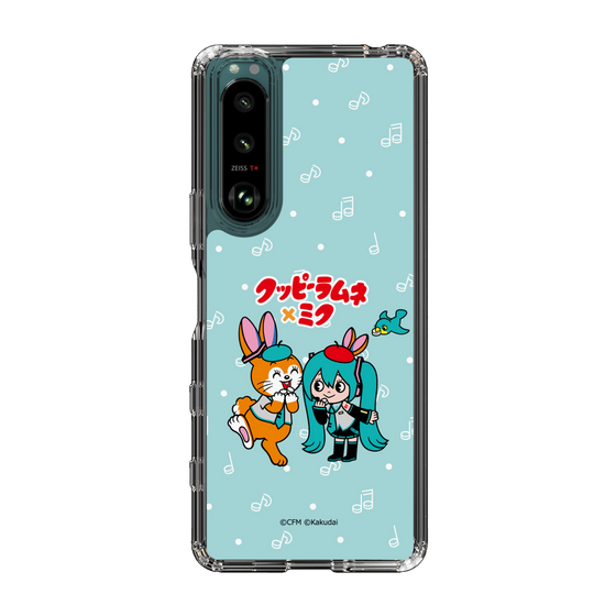 Slim Protection Case［ Hatsune Miku × Kuppy Ramune – Hatsune Miku × Kuppy – Chibi Illustration ］