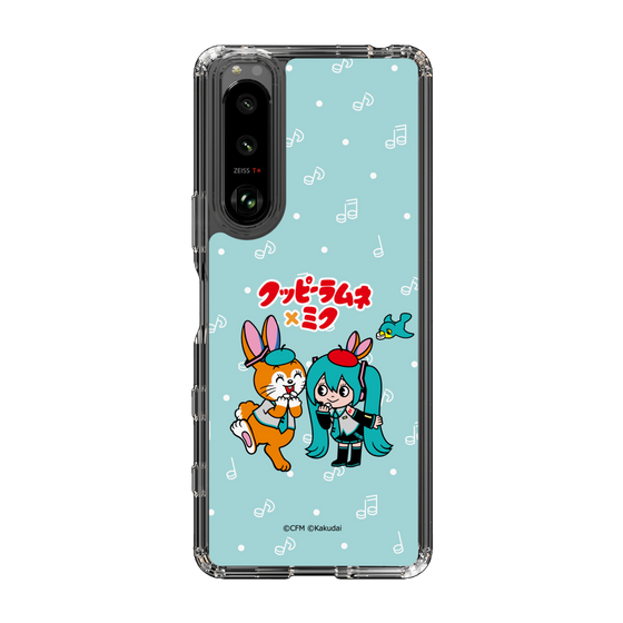 Slim Protection Case［ Hatsune Miku × Kuppy Ramune – Hatsune Miku × Kuppy – Chibi Illustration ］