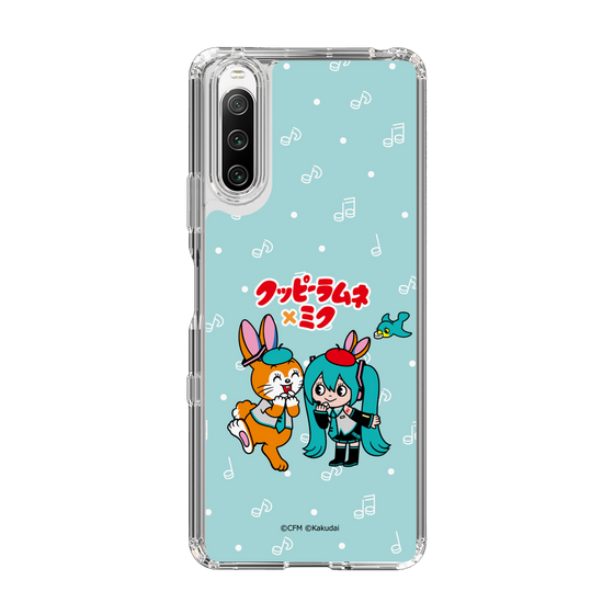 Slim Protection Case［ Hatsune Miku × Kuppy Ramune – Hatsune Miku × Kuppy – Chibi Illustration ］