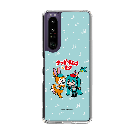Slim Protection Case［ Hatsune Miku × Kuppy Ramune – Hatsune Miku × Kuppy – Chibi Illustration ］