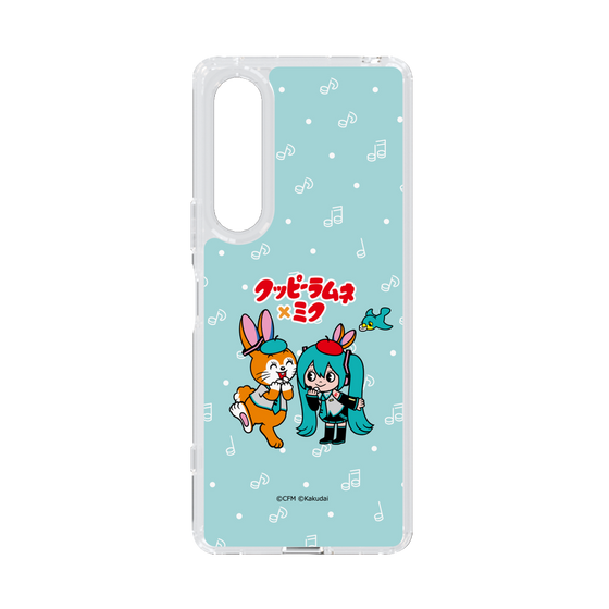 Slim Protection Case［ Hatsune Miku × Kuppy Ramune – Hatsune Miku × Kuppy – Chibi Illustration ］