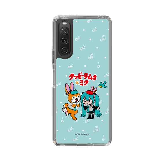 Slim Protection Case［ Hatsune Miku × Kuppy Ramune – Hatsune Miku × Kuppy – Chibi Illustration ］