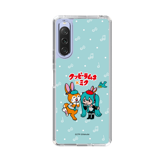 Slim Protection Case［ Hatsune Miku × Kuppy Ramune – Hatsune Miku × Kuppy – Chibi Illustration ］