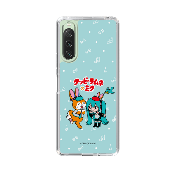 Slim Protection Case［ Hatsune Miku × Kuppy Ramune – Hatsune Miku × Kuppy – Chibi Illustration ］
