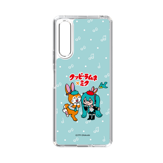 Slim Protection Case［ Hatsune Miku × Kuppy Ramune – Hatsune Miku × Kuppy – Chibi Illustration ］