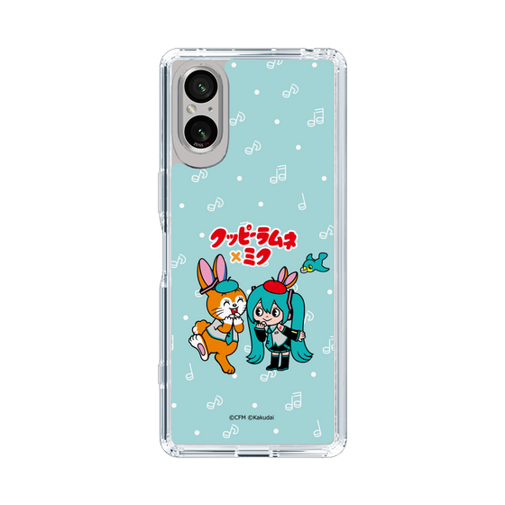 Slim Protection Case［ Hatsune Miku × Kuppy Ramune – Hatsune Miku × Kuppy – Chibi Illustration ］