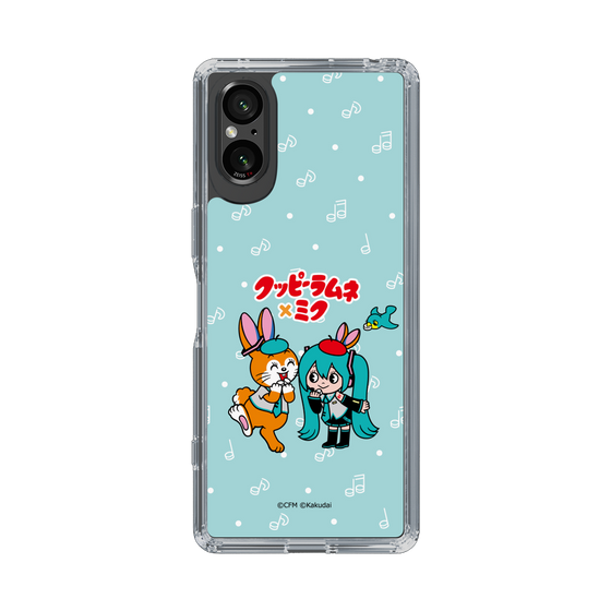 Slim Protection Case［ Hatsune Miku × Kuppy Ramune – Hatsune Miku × Kuppy – Chibi Illustration ］