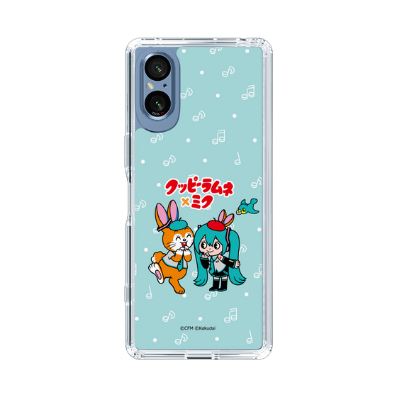 Slim Protection Case［ Hatsune Miku × Kuppy Ramune – Hatsune Miku × Kuppy – Chibi Illustration ］
