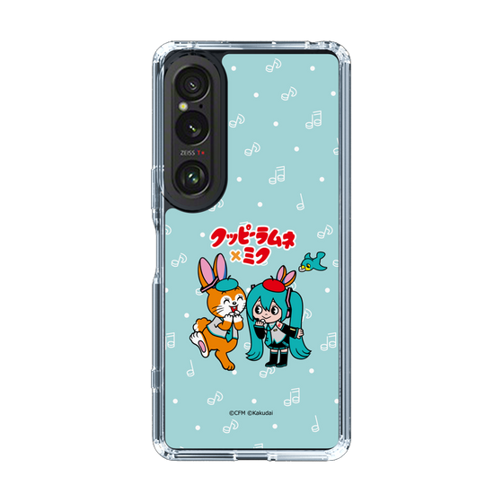 Slim Protection Case［ Hatsune Miku × Kuppy Ramune – Hatsune Miku × Kuppy – Chibi Illustration ］