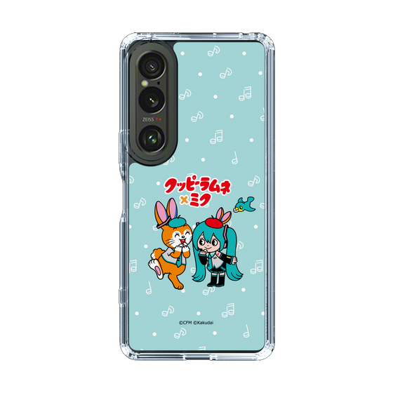 Slim Protection Case［ Hatsune Miku × Kuppy Ramune – Hatsune Miku × Kuppy – Chibi Illustration ］