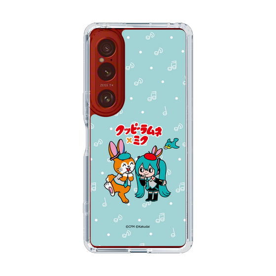 Slim Protection Case［ Hatsune Miku × Kuppy Ramune – Hatsune Miku × Kuppy – Chibi Illustration ］