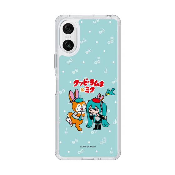 Slim Protection Case［ Hatsune Miku × Kuppy Ramune – Hatsune Miku × Kuppy – Chibi Illustration ］