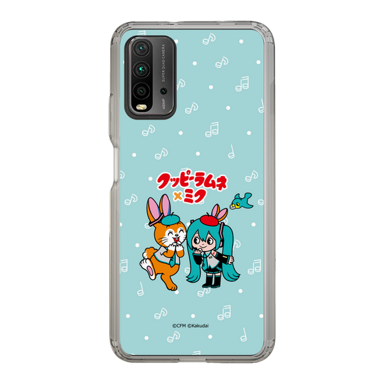 Slim Protection Case［ Hatsune Miku × Kuppy Ramune – Hatsune Miku × Kuppy – Chibi Illustration ］
