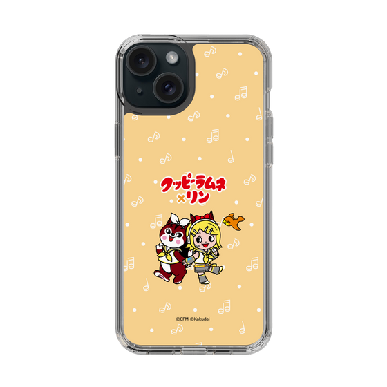Slim Protection Case［ Hatsune Miku × Kuppy Ramune – Kagamine Rin × Ram – Chibi Illustration ］