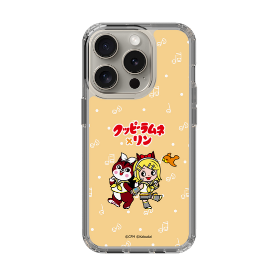 Slim Protection Case［ Hatsune Miku × Kuppy Ramune – Kagamine Rin × Ram – Chibi Illustration ］