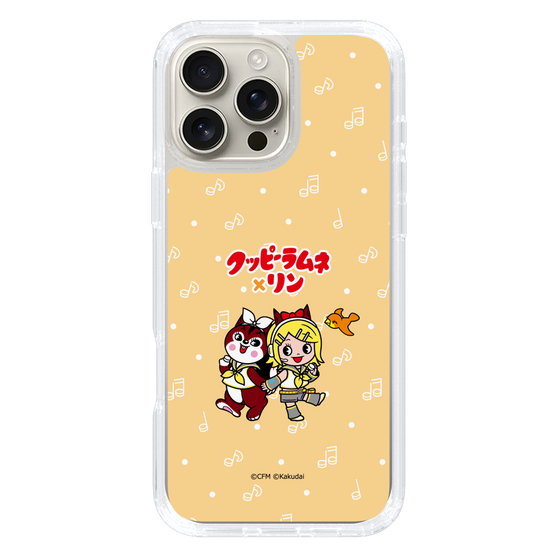 Slim Protection Case［ Hatsune Miku × Kuppy Ramune – Kagamine Rin × Ram – Chibi Illustration ］