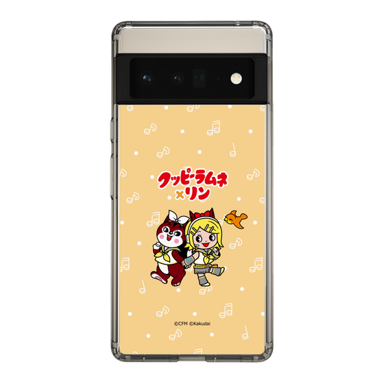 Slim Protection Case［ Hatsune Miku × Kuppy Ramune – Kagamine Rin × Ram – Chibi Illustration ］