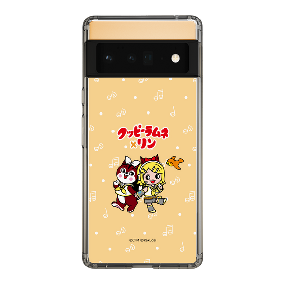 Slim Protection Case［ Hatsune Miku × Kuppy Ramune – Kagamine Rin × Ram – Chibi Illustration ］