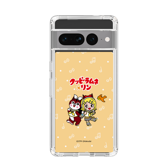Slim Protection Case［ Hatsune Miku × Kuppy Ramune – Kagamine Rin × Ram – Chibi Illustration ］