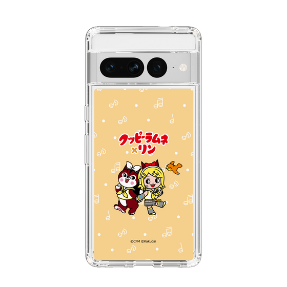 Slim Protection Case［ Hatsune Miku × Kuppy Ramune – Kagamine Rin × Ram – Chibi Illustration ］