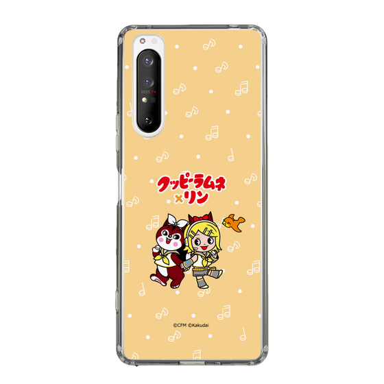 Slim Protection Case［ Hatsune Miku × Kuppy Ramune – Kagamine Rin × Ram – Chibi Illustration ］