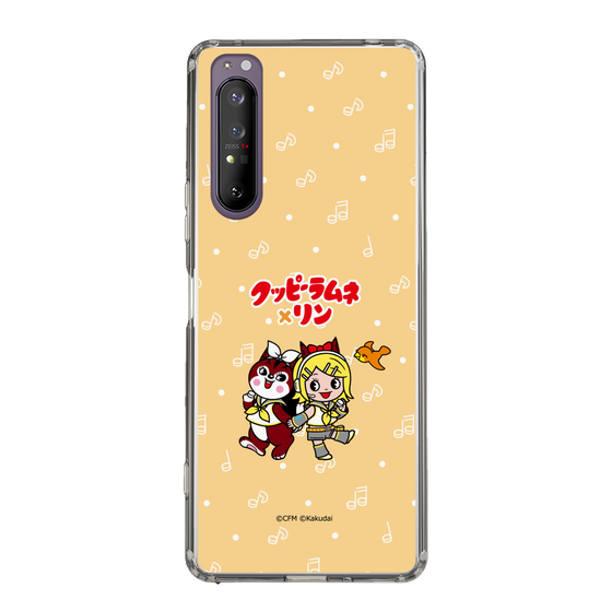 Slim Protection Case［ Hatsune Miku × Kuppy Ramune – Kagamine Rin × Ram – Chibi Illustration ］