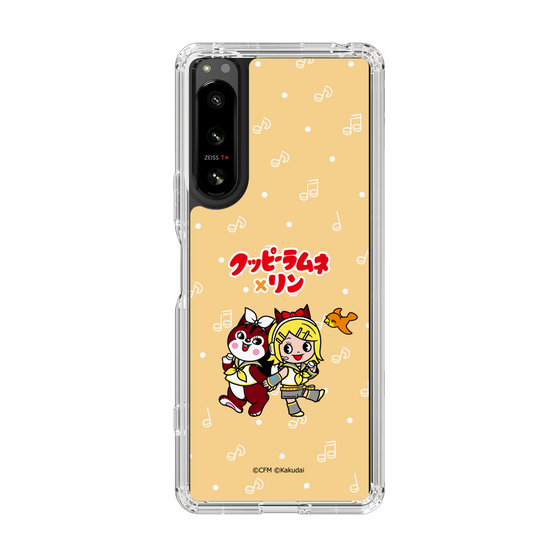 Slim Protection Case［ Hatsune Miku × Kuppy Ramune – Kagamine Rin × Ram – Chibi Illustration ］