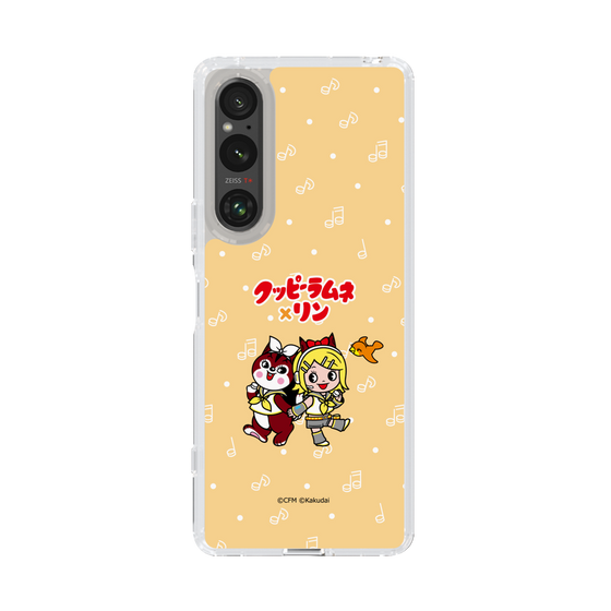 Slim Protection Case［ Hatsune Miku × Kuppy Ramune – Kagamine Rin × Ram – Chibi Illustration ］