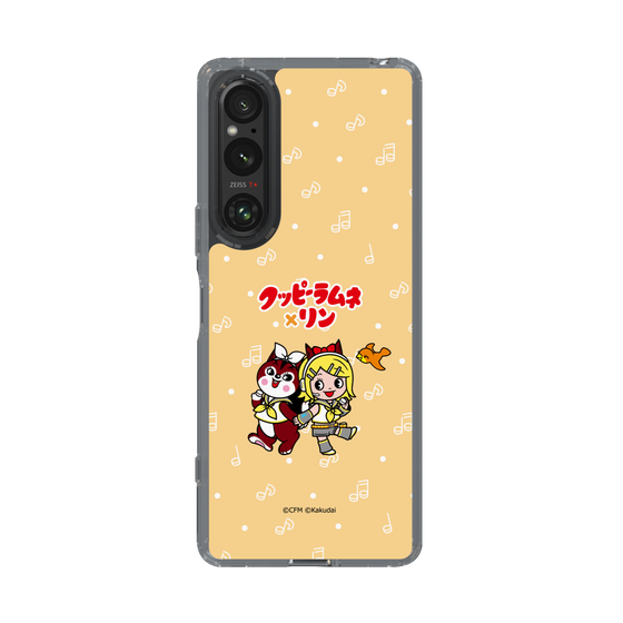 Slim Protection Case［ Hatsune Miku × Kuppy Ramune – Kagamine Rin × Ram – Chibi Illustration ］