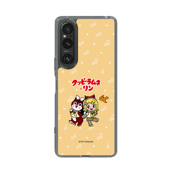 Slim Protection Case［ Hatsune Miku × Kuppy Ramune – Kagamine Rin × Ram – Chibi Illustration ］