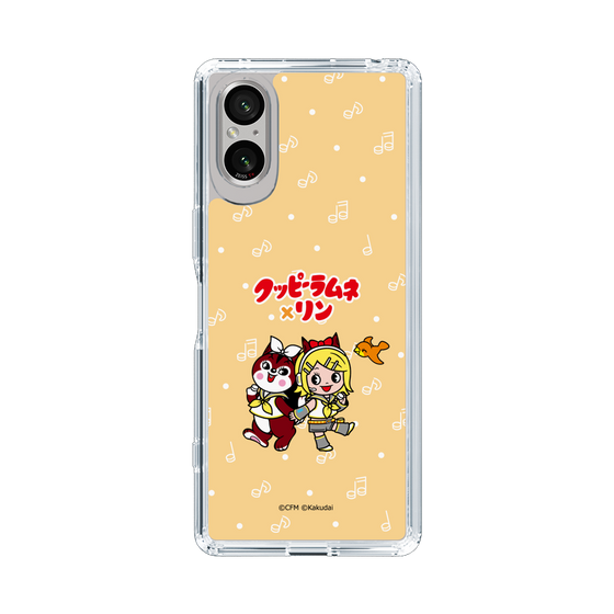 Slim Protection Case［ Hatsune Miku × Kuppy Ramune – Kagamine Rin × Ram – Chibi Illustration ］