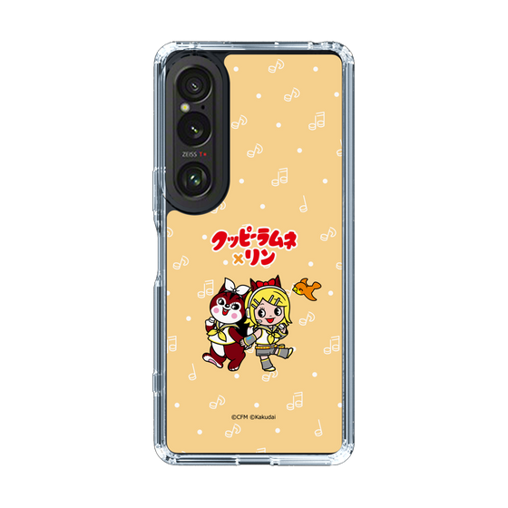Slim Protection Case［ Hatsune Miku × Kuppy Ramune – Kagamine Rin × Ram – Chibi Illustration ］