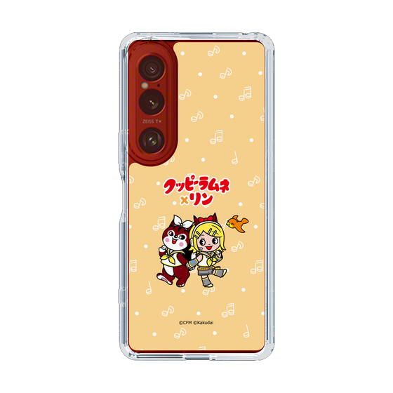 Slim Protection Case［ Hatsune Miku × Kuppy Ramune – Kagamine Rin × Ram – Chibi Illustration ］