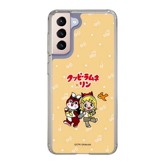 Slim Protection Case［ Hatsune Miku × Kuppy Ramune – Kagamine Rin × Ram – Chibi Illustration ］