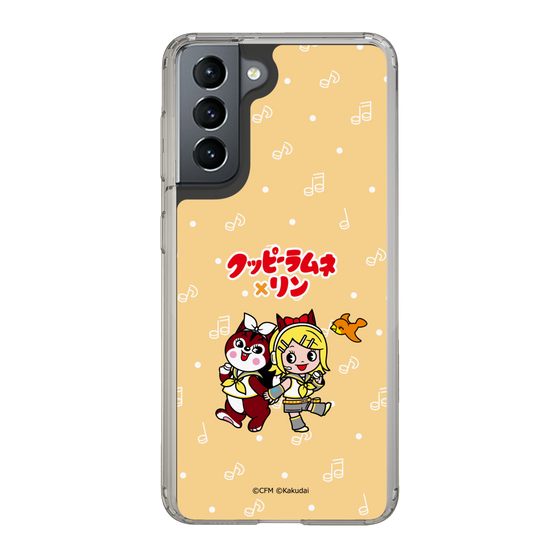 Slim Protection Case［ Hatsune Miku × Kuppy Ramune – Kagamine Rin × Ram – Chibi Illustration ］