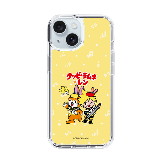Slim Protection Case［ Hatsune Miku × Kuppy Ramune – Kagamine Len × Kuppy – Chibi Illustration ］