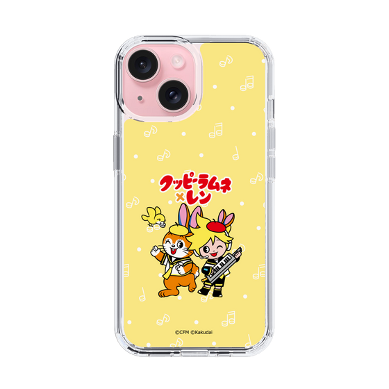 Slim Protection Case［ Hatsune Miku × Kuppy Ramune – Kagamine Len × Kuppy – Chibi Illustration ］