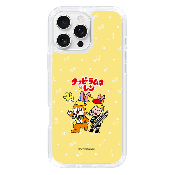 Slim Protection Case［ Hatsune Miku × Kuppy Ramune – Kagamine Len × Kuppy – Chibi Illustration ］