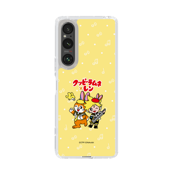 Slim Protection Case［ Hatsune Miku × Kuppy Ramune – Kagamine Len × Kuppy – Chibi Illustration ］