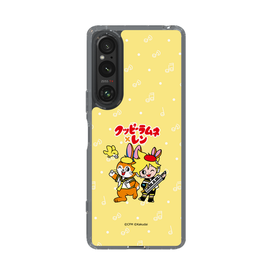 Slim Protection Case［ Hatsune Miku × Kuppy Ramune – Kagamine Len × Kuppy – Chibi Illustration ］