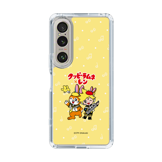 Slim Protection Case［ Hatsune Miku × Kuppy Ramune – Kagamine Len × Kuppy – Chibi Illustration ］