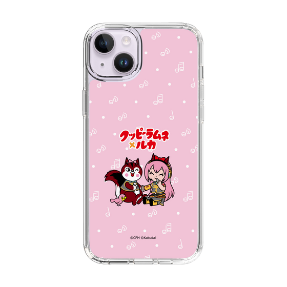 Slim Protection Case［ Hatsune Miku × Kuppy Ramune – Megurine Luka × Ram – Chibi Illustration ］